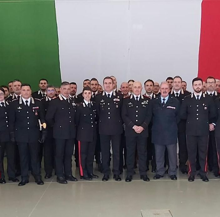 Il comandante interregionale dei carabinieri in visita al Comando di Verbania