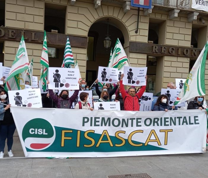 Appalto pulizie Asl, esposto in procura di Fisascat Cisl Piemonte Orientale
