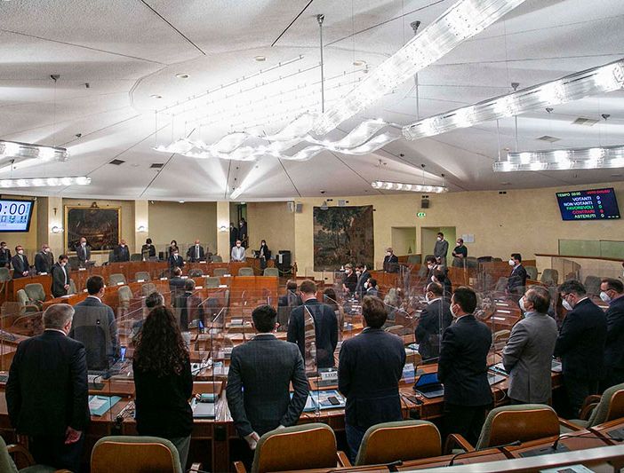 Il Consiglio regionale ha ricordato gli 80 lavoratori che hanno perso la vita nel 2020