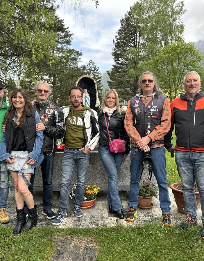Tanti partecipanti per il primo motoraduno di Santa Maria Maggiore FOTO