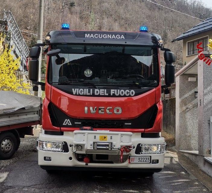 Fuga di gas a Ceppo Morelli