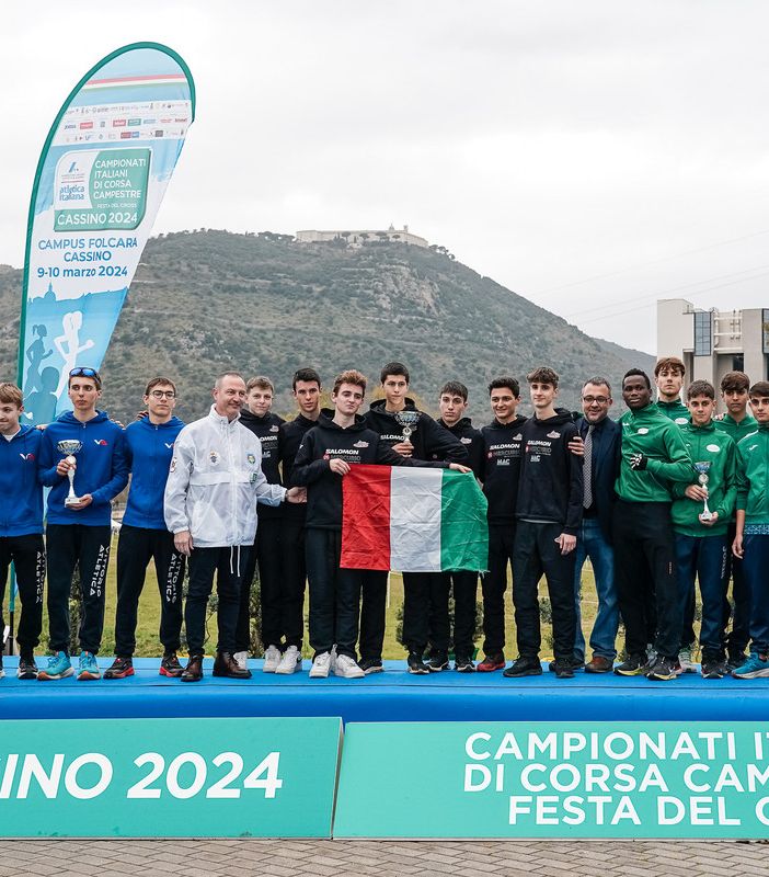 Campionati italiani di Cross, gli atleti di Sport Project Vco conquistano la medaglia d'oro a squadre