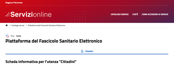 Fascicolo sanitario e referti on line, ampliata e semplificata l'operatività della piattaforma regionale Fascicolo sanitario e referti on line, ampliata e semplificata l'operatività della piattaforma regionale