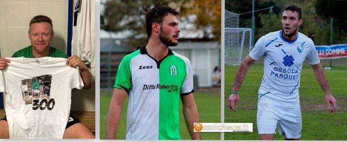 Da sinistra: Simone Margaroli, Guido Mariano, Matteo Palfini