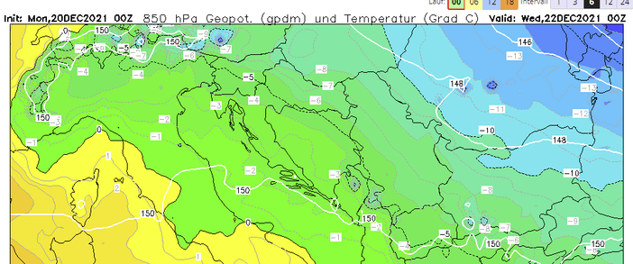 Freddo in arrivo e poi neve sulle Alpi Freddo in arrivo e poi neve sulle Alpi