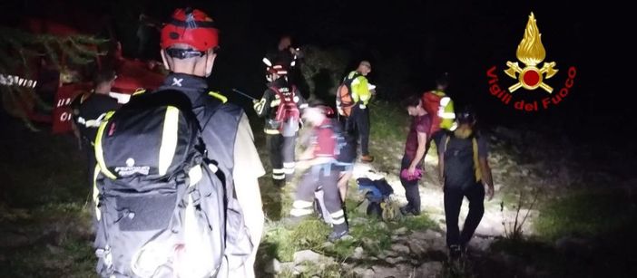 Due escursionisti in difficoltà soccorsi ai piani della Rossa Due escursionisti in difficoltà soccorsi ai piani della Rossa