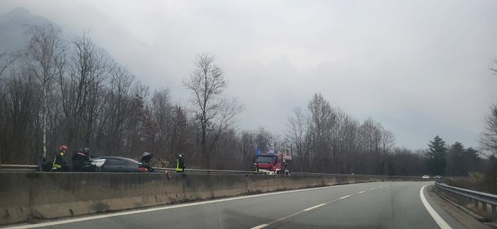 Incidente sulla SS33 dopo l’uscita di Anzola