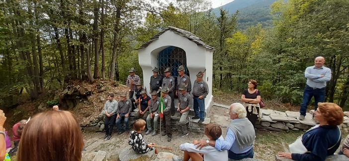 E' tornata a nuova vita l'antica cappelletta delle ciliegie