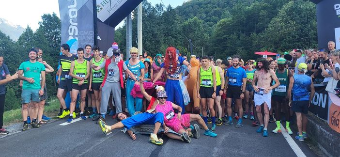 Thomas Floriani e Corinna Vanni vincitori del Giir d'Andoss FOTO Thomas Floriani e Corinna Vanni vincitori del Giir d'Andoss FOTO