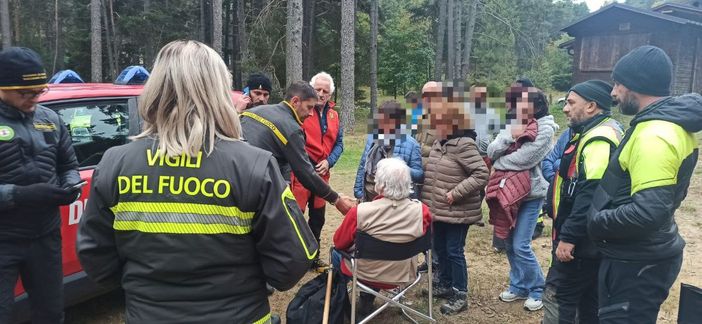 Ritrovato il cercatore di funghi lombardo disperso da domenica
