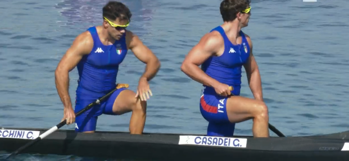Tacchini e Casadei avanzano in semifinale nella canoa sprint Tacchini e Casadei avanzano in semifinale nella canoa sprint