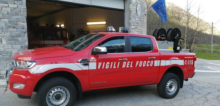 Macugnaga, nuova dotazione per i Vigili del Fuoco Volontari