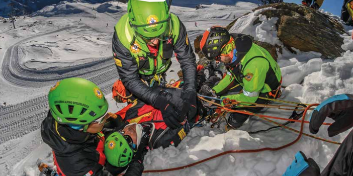 Macugnaga ospita il Winter Mountain Rescue Course: formazione avanzata per il soccorso alpino invernale