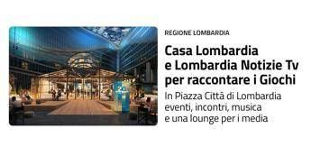 Milano Cortina, in piazza Regione arriva 'Casa Lombardia' per raccontare le Olimpiadi Milano Cortina, in piazza Regione arriva 'Casa Lombardia' per raccontare le Olimpiadi