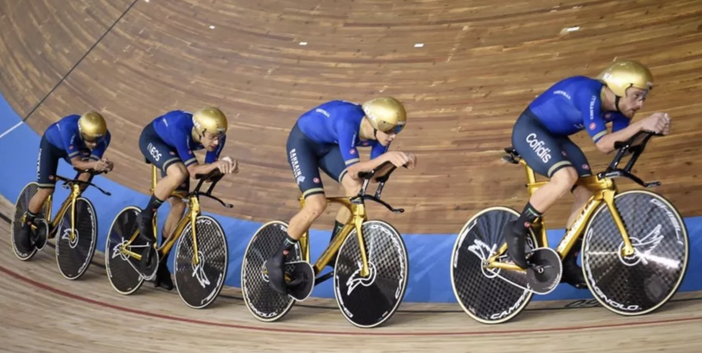 Mondiali pista: Ganna e il quartetto sono ancora d’oro