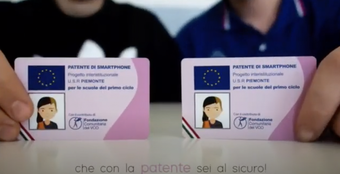 La patente di smartphone del Vco fa scuola a livello nazionale La patente di smartphone del Vco fa scuola a livello nazionale