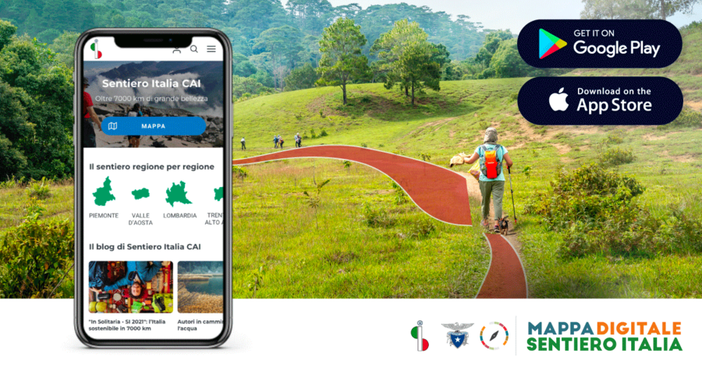 Cai, nasce la nuova app con le mappe digitali del Sentiero Italia Cai, nasce la nuova app con le mappe digitali del Sentiero Italia
