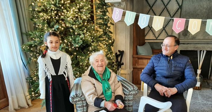 Festeggiati a Premosello i 100 anni della staffetta partigiana Ida Fovanna