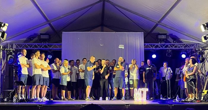 Foto: un momento della presentazione della Virtus Villa