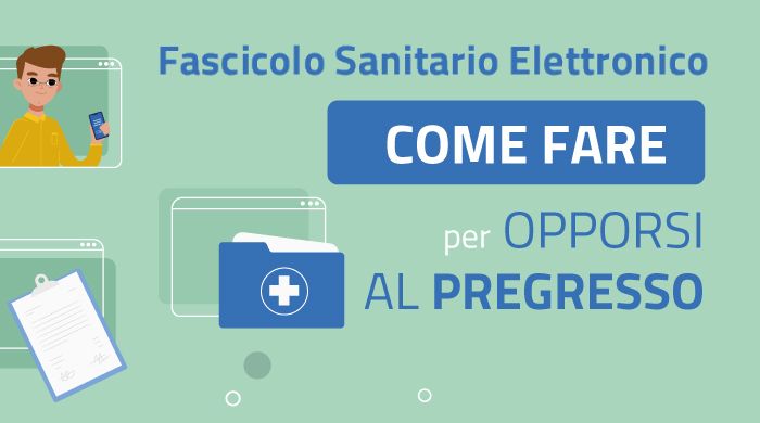 Fascicolo sanitario elettronico: fino al 30 giugno si può scegliere se consentire il caricamento dati pregressi Fascicolo sanitario elettronico: fino al 30 giugno si può scegliere se consentire il caricamento dati pregressi