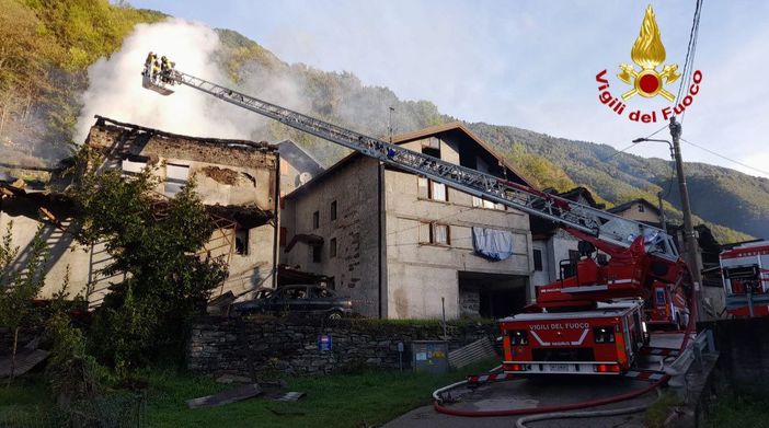 E' Piero Bonetti l'uomo morto nell'incendio di Calasca