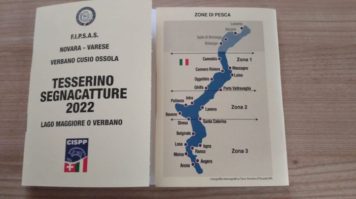A Trobaso la presentazione del tesserino per pescare nel Lago Maggiore