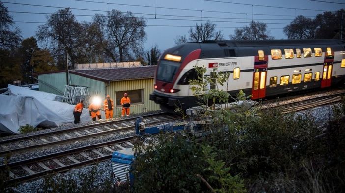 Sempre interrotta la circolazione ferroviaria fra Ginevra e Losanna