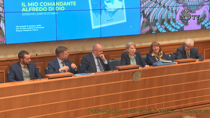 Presentato in Senato il libro &quot;Il mio comandante Alfredo Di Dio&quot;