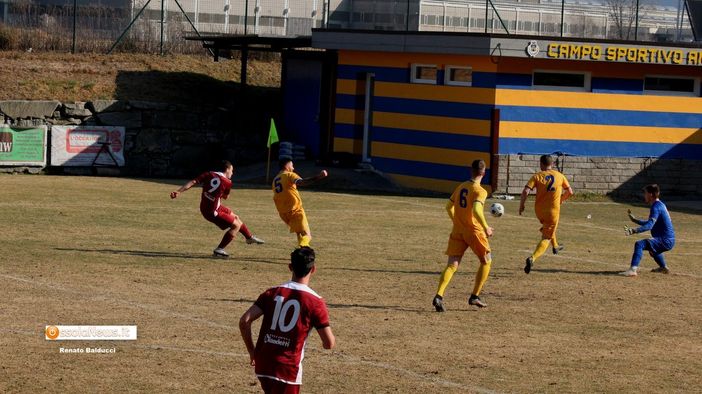 Pesce e Viscomi firmano l'1 a 1 tra Piedimulera e Juventus Domo Pesce e Viscomi firmano l'1 a 1 tra Piedimulera e Juventus Domo