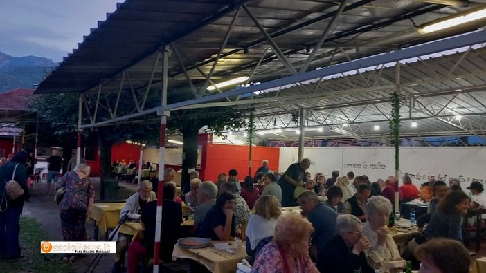 Riuscita la pastasciutta antifascista alla Lucciola