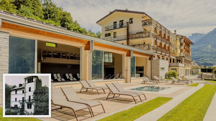 Cento anni di storia per l'albergo Belvedere, oggi anche centro benessere