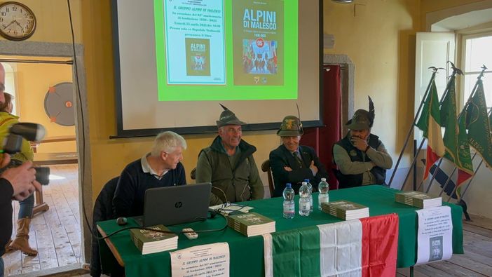 Il Gruppo Alpini di Malesco festeggia 95 anni di storia con un libro celebrativo