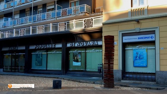 Foto: la filiale Bpm di Domodossola