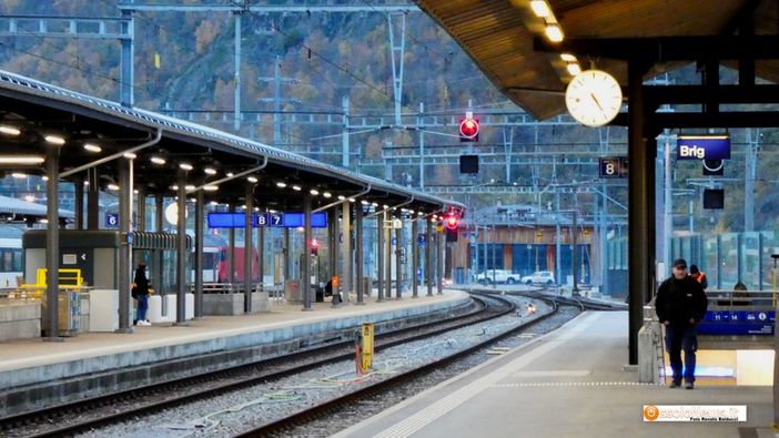 Briga, la stazione ferroviaria