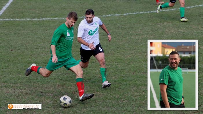 Foto: Forni, con 8 gol bomber del Crodo; nel riquadro Davide Daoro