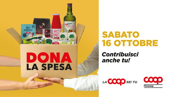 Nei supermercati Coop torna  'Dona la spesa'