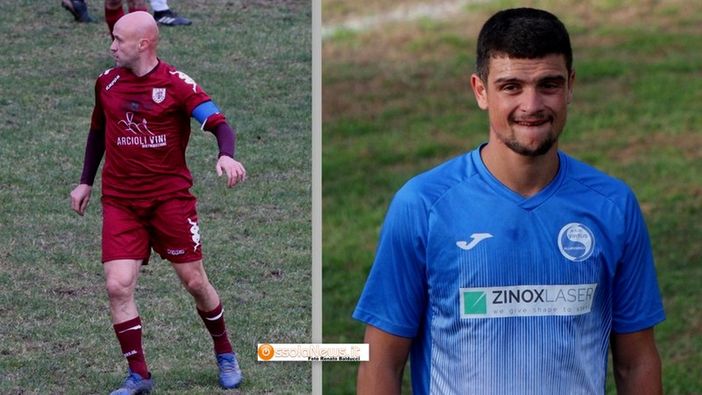 Foto: Filippini (Varzese) e Pasin (Virtus Villa) in gol domenica