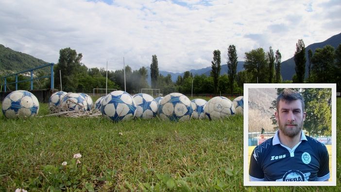 Foto: nel riquadro Alessandro Elca, Ornavassese