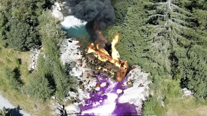 Animazione: Incidente sul Sempione, © Iniziativa delle Alpi Animazione: Incidente sul Sempione, © Iniziativa delle Alpi