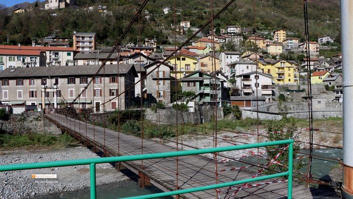 Altri interventi per rendere sicura la passerella del Maglietto Altri interventi per rendere sicura la passerella del Maglietto