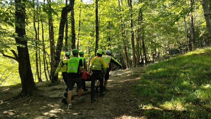 Scivola alle Marmitte dei Giganti, 30enne salvato dal Soccorso Alpino