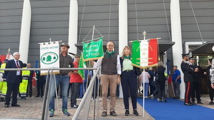 L' Anpi Vco alle celebrazioni per il 60° anniversario del disastro del Vajont L' Anpi Vco alle celebrazioni per il 60° anniversario del disastro del Vajont