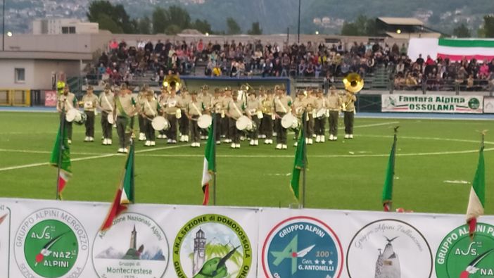 Carosello delle Fanfare Alpine al Curotti