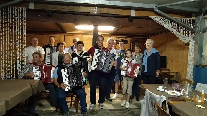 Festa di fine anno per i fisarmonicisti ossolani. VIDEO