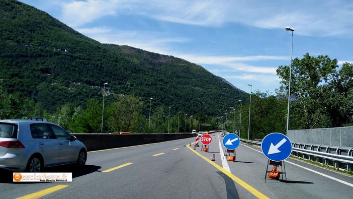Verifiche tecniche sul viadotto Ovesca: viabilità modificata sulla superstrada