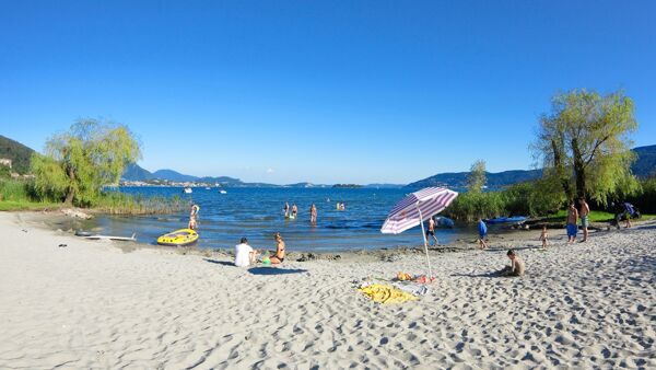 A Mergozzo caldo record di oltre 27 gradi