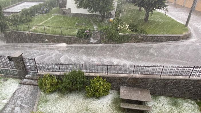 Violento nubifragio in Valle Vigezzo Violento nubifragio in Valle Vigezzo