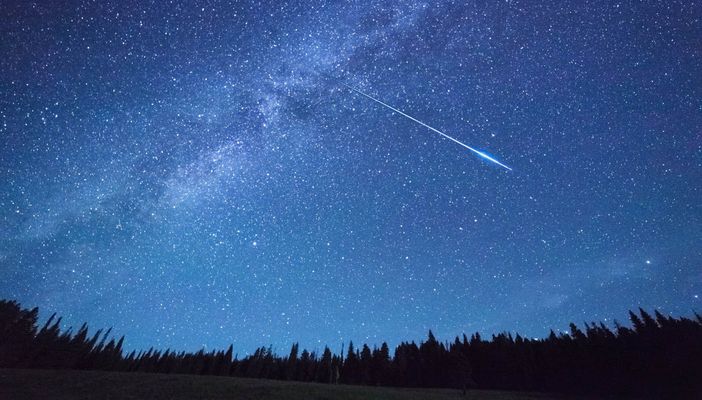 Meteorite cade in Canton Vallese