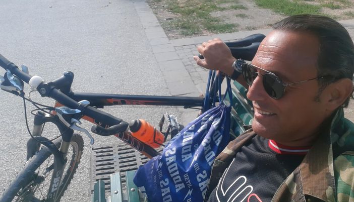 Bruno Danovaro si cimenta in una sfida solitaria di 236 km in bicicletta nelle nostre valli