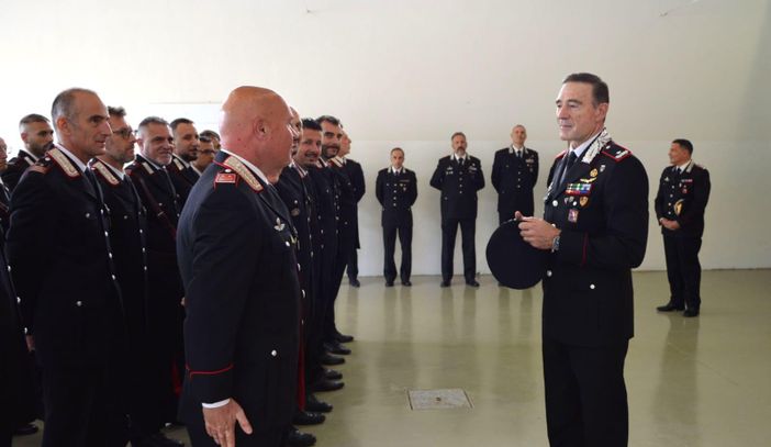 Il nuovo comandante dei carabinieri del Piemonte incontra i reparti del Vco Il nuovo comandante dei carabinieri del Piemonte incontra i reparti del Vco